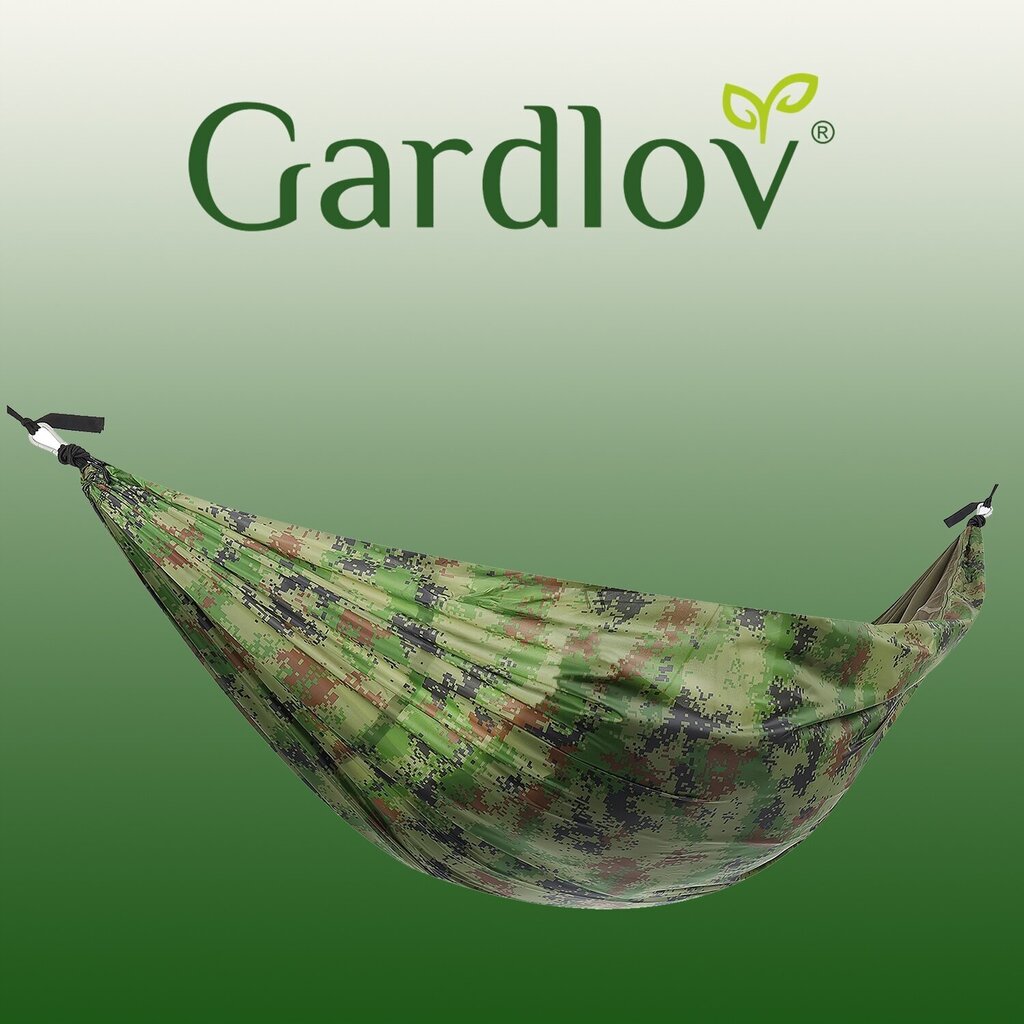 Tūrisma šūpuļtīkls ar moskītu tīklu Gardlov 10149, 140x260 cm cena un informācija | Šūpuļtīkli | 220.lv