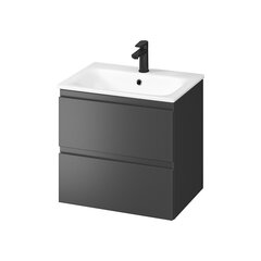 Шкафчик для ванной MODUO SLIM 50 Anthracite цена и информация | Шкафчики для ванной | 220.lv