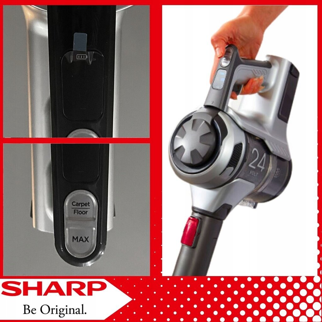 Sharp SA-VP3501BS cena un informācija | Putekļu sūcēji - slotas | 220.lv