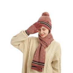 Ziemas komplekts sievietēm M1211031-1 cena un informācija | Sieviešu cepures | 220.lv