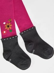 BOBOLI Sock Effect And A Flower Design Strawberry 520237747 цена и информация | Носки, колготки для девочек | 220.lv