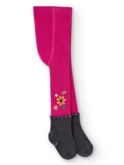 BOBOLI Sock Effect And A Flower Design Strawberry 520237747 цена и информация | Носки, колготки для девочек | 220.lv