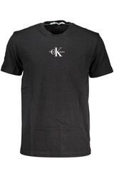 Calvin Klein T-krekls vīriešiem J30J323483_NERO_BEH, melns цена и информация | Мужские футболки | 220.lv
