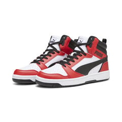 Обувь Puma Rebound V6 White Red Black 392326 04 392326 04/7.5 цена и информация | Кроссовки мужские | 220.lv