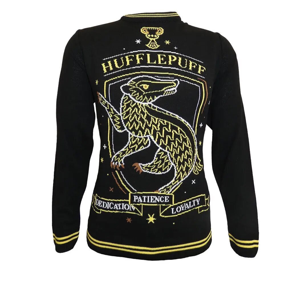 Džemperis sievietēm Harry Potter Hufflepuff, melns cena un informācija | Sieviešu džemperi | 220.lv