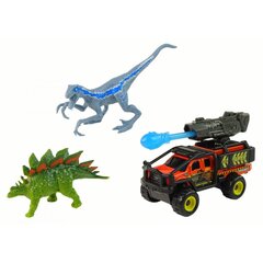 Dinozauru figūriņu komplekts ar automobili Dino Hunter cena un informācija | Rotaļlietas zēniem | 220.lv