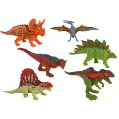 Dinozauru figūriņu komplekts Lean Toys, 6 gab. цена и информация | Игрушки для мальчиков | 220.lv