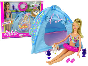 Leļļu kempinga komplekts Lean Toys cena un informācija | Rotaļlietas meitenēm | 220.lv