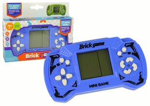Taisnstūra spēļu konsole Brick Game, zila cena un informācija | Galda spēles | 220.lv