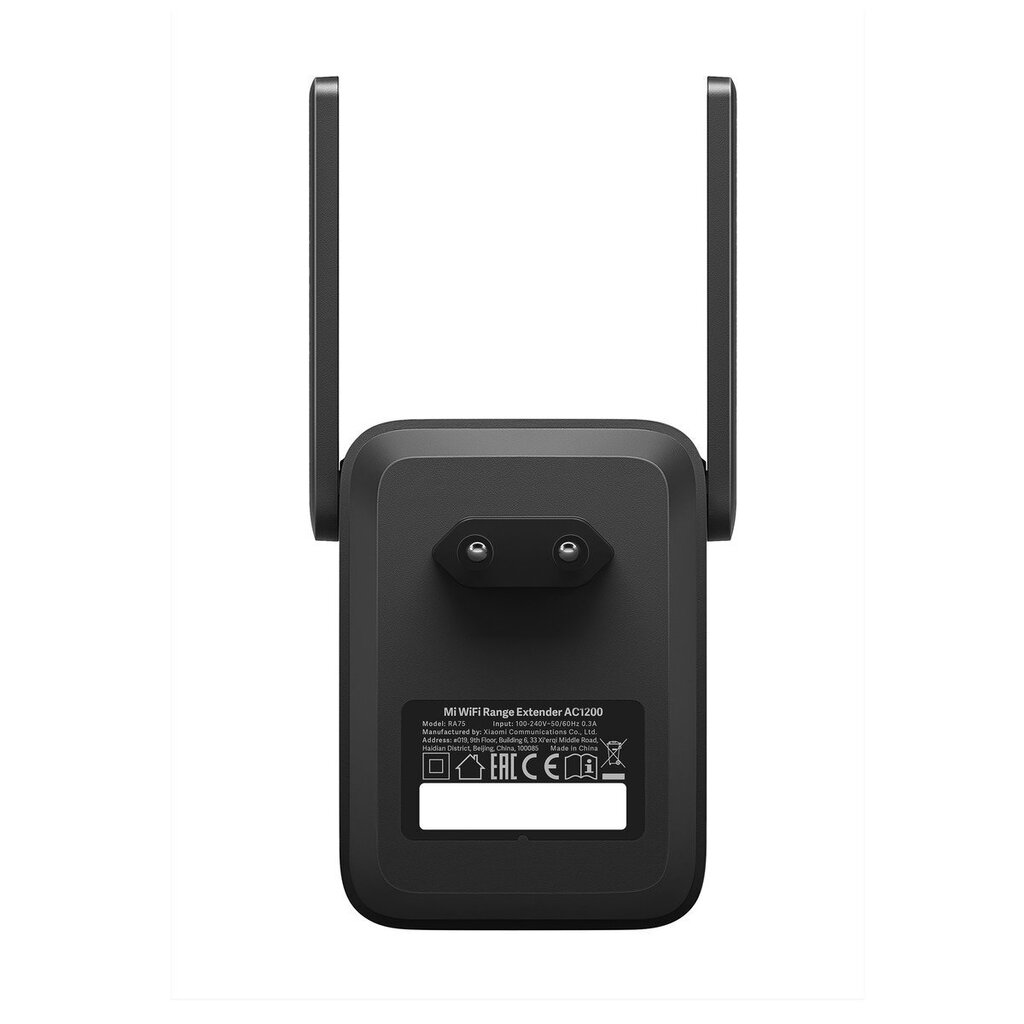 Xiaomi Mi WiFi Range Extender AC1200 DVB4348GL cena un informācija | Rūteri (maršrutētāji) | 220.lv