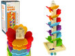 Koka rotaļlieta - bumbiņu slidkalniņš Lean Toys cena un informācija | Rotaļlietas zīdaiņiem | 220.lv