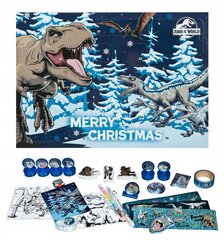 Adventes kalendārs bērniem Jurassic World, JUWD8025 цена и информация | Игрушки для мальчиков | 220.lv