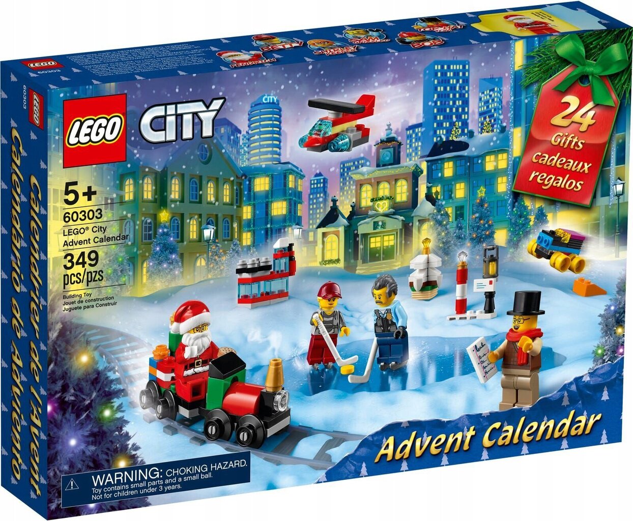 60303 Lego City Adventes kalendārs цена и информация | Rotaļlietas zēniem | 220.lv