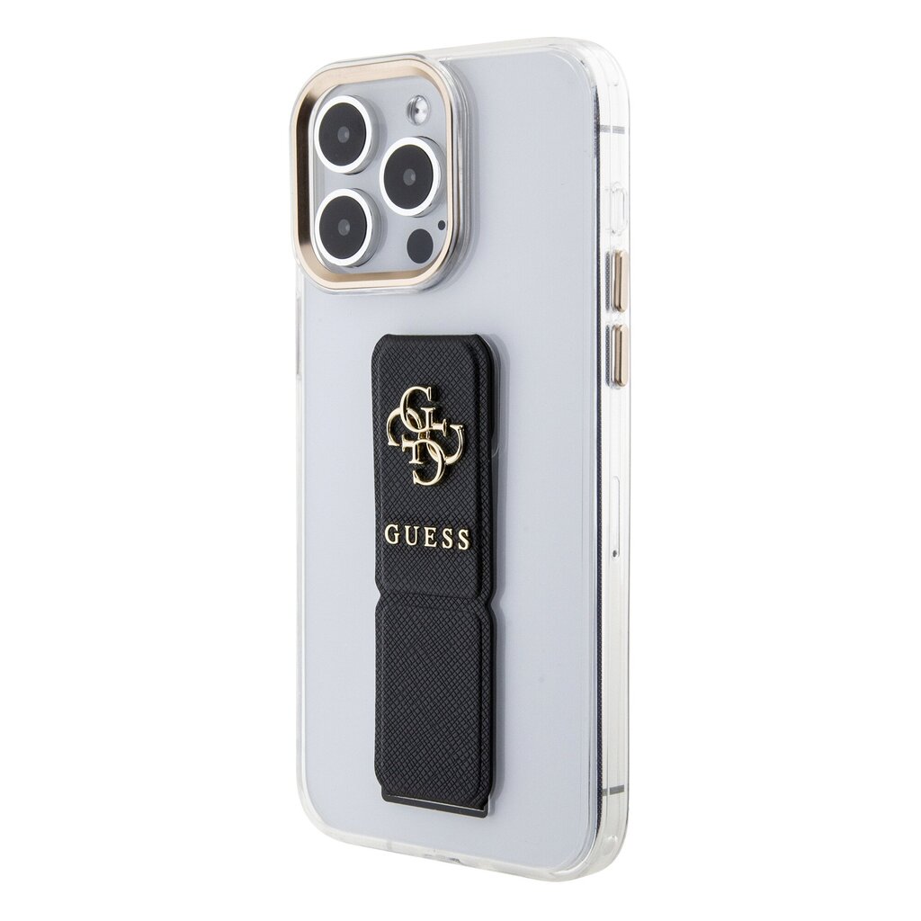 Guess PU Grip Stand 4G Metal Logo Case cena un informācija | Telefonu vāciņi, maciņi | 220.lv