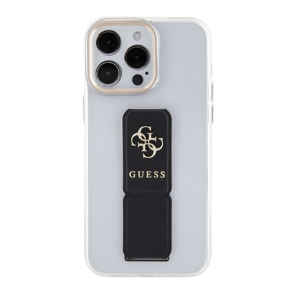 Guess PU Grip Stand 4G Metal Logo Case cena un informācija | Telefonu vāciņi, maciņi | 220.lv