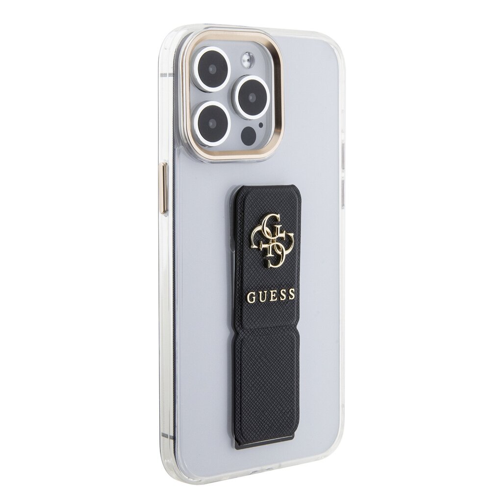 Guess PU Grip Stand 4G Metal Logo Case cena un informācija | Telefonu vāciņi, maciņi | 220.lv