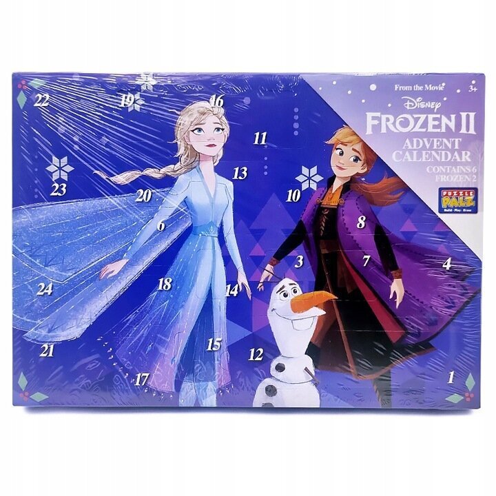 Adventes kalendārs Frozen II DFR2-6977-KFL cena un informācija | Rotaļlietas meitenēm | 220.lv