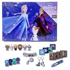 Adventes kalendārs Frozen II DFR2-6977-KFL цена и информация | Игрушки для девочек | 220.lv