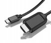 Hikey, HDMI- USB-C, 2 m цена и информация | Kabeļi un vadi | 220.lv