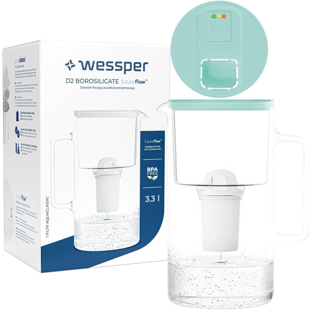 Wessper D2 filtrs 3,3 l цена и информация | Ūdens filtri | 220.lv