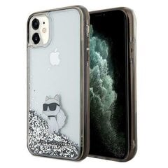 Karl Lagerfeld KLHCN61LKCNSK iPhone 11 | Xr 6.1" transparent hardcase Liquid Glitter Choupette цена и информация | Чехлы для телефонов | 220.lv