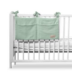Kabatiņas bērnu gultiņai Albero Mio CC4, green cena un informācija | Spilveni, guļammaisi, konverti jaundzimušajiem | 220.lv