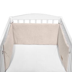 Zīdaiņu gultas aizsardzība Albero Mio CC2, beige цена и информация | Детские подушки, конверты, спальники | 220.lv