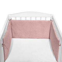 Zīdaiņu gultas aizsardzība Albero Mio CC1, pink cena un informācija | Spilveni, guļammaisi, konverti jaundzimušajiem | 220.lv
