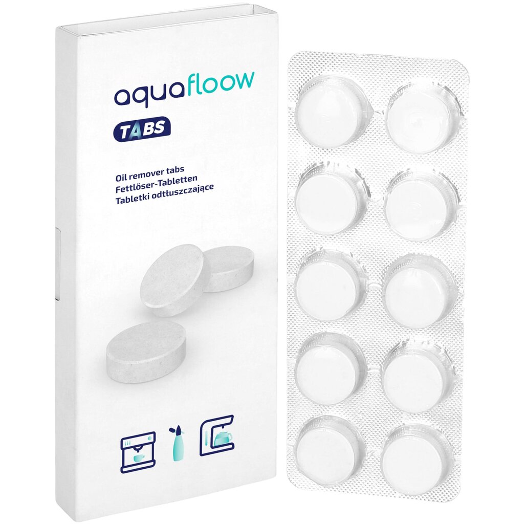 AquaFloow tablete 10 gab. cena un informācija | Tīrīšanas līdzekļi | 220.lv