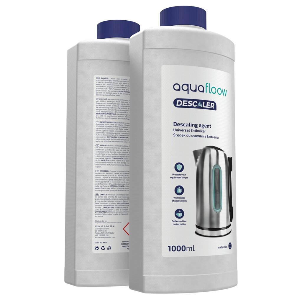 Aquafloow tīrīšanas līdzeklis 1L cena un informācija | Tīrīšanas līdzekļi | 220.lv
