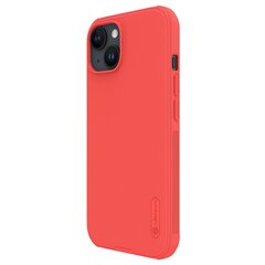 Nillkin Super Frosted PRO Back Cover for Apple iPhone 15 Red (Without Logo Cutout) цена и информация | Чехлы для телефонов | 220.lv