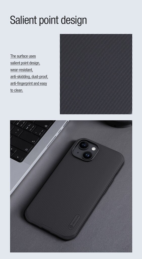 Nillkin Super Frosted PRO Magnetic Back Cover cena un informācija | Telefonu vāciņi, maciņi | 220.lv