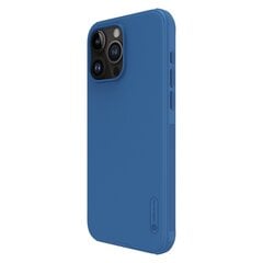 Nillkin Super Frosted PRO Magnetic Back Cover for Apple iPhone 15 Pro Max Blue цена и информация | Чехлы для телефонов | 220.lv