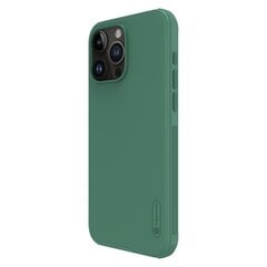 Nillkin Super Frosted PRO Magnetic Back Cover for Apple iPhone 15 Pro Max Deep Green цена и информация | Чехлы для телефонов | 220.lv