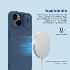 Nillkin CamShield Silky Magnetic Silicone Case for Apple iPhone 15 Plus Black цена и информация | Чехлы для телефонов | 220.lv