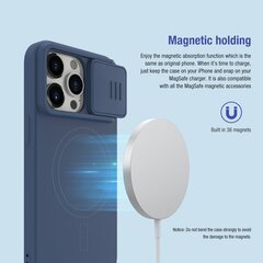 Чехол Nillkin CamShield Silky Magnetic Silicone Samsung S918 S23 Ultra 5G черный цена и информация | Чехлы для телефонов | 220.lv