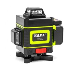 Лазерный нивелир Hilda 4D линейный (комплект) цена и информация | Механические инструменты | 220.lv