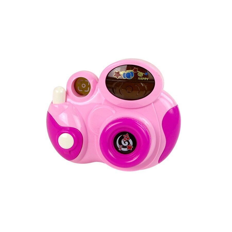 Interaktīva fotokamera ar gaismu un skaņām Lean Toys, rozā цена и информация | Rotaļlietas meitenēm | 220.lv