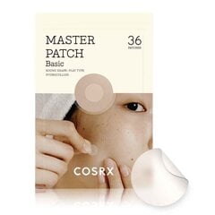 Plāksteri pinnēm Cosrx Master Patch Basic, 36 gab. cena un informācija | Sejas maskas, acu maskas | 220.lv