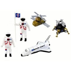 Transportlīdzekļu komplekts Space Star Lean Toys, 15 gab. цена и информация | Игрушки для мальчиков | 220.lv