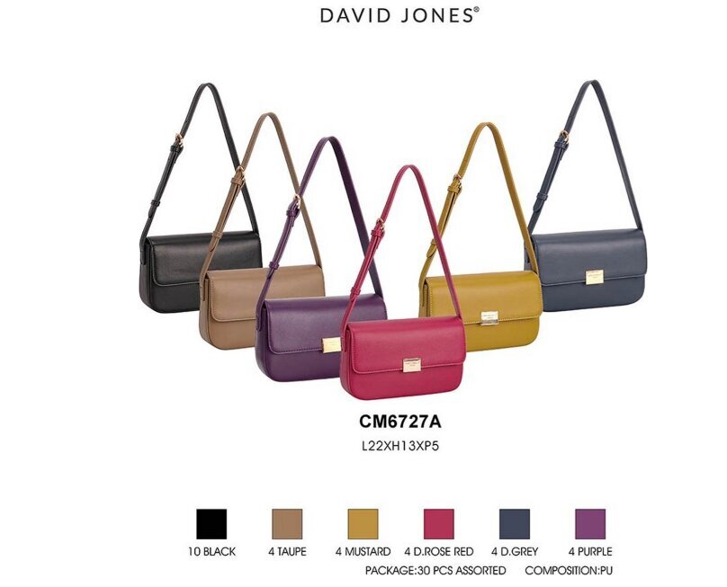 David jones- eleganta maza somiņa cena un informācija | Sieviešu somas | 220.lv