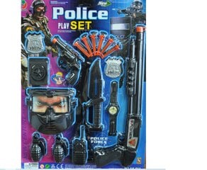 Policijas spēļu komplekts Police play set cena un informācija | Rotaļlietas zēniem | 220.lv