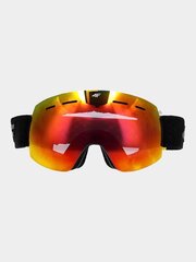 Очки лыжные детские 4F 21S с фильтром UV-400, категория 2 розово-красные цена и информация | Лыжные очки | 220.lv