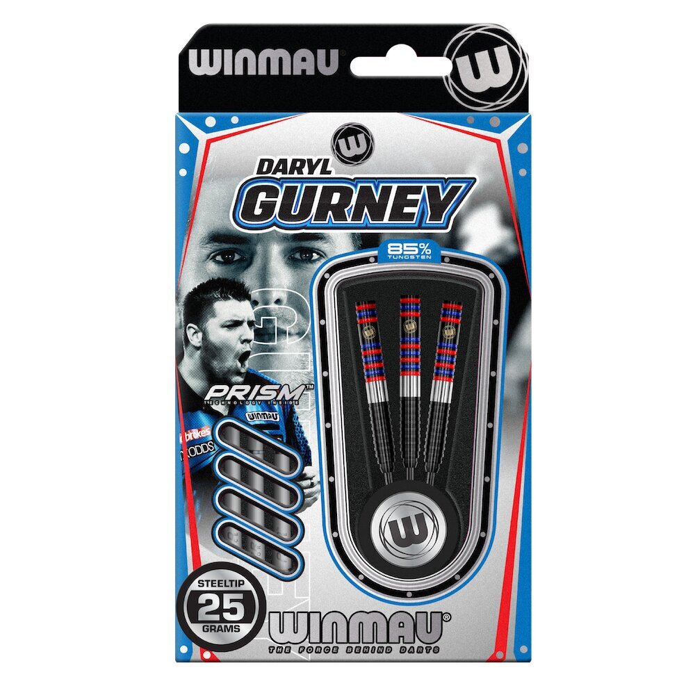 Šautriņas Winmau Daryl Gurney Pro-Series, 25 gr. cena un informācija | Šautriņmešana, dārts | 220.lv