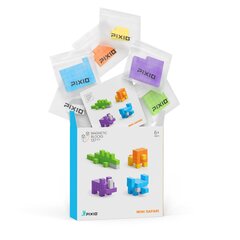 Magnētiskie bloki Pixio sērijas Mini Safari cena un informācija | Konstruktori | 220.lv