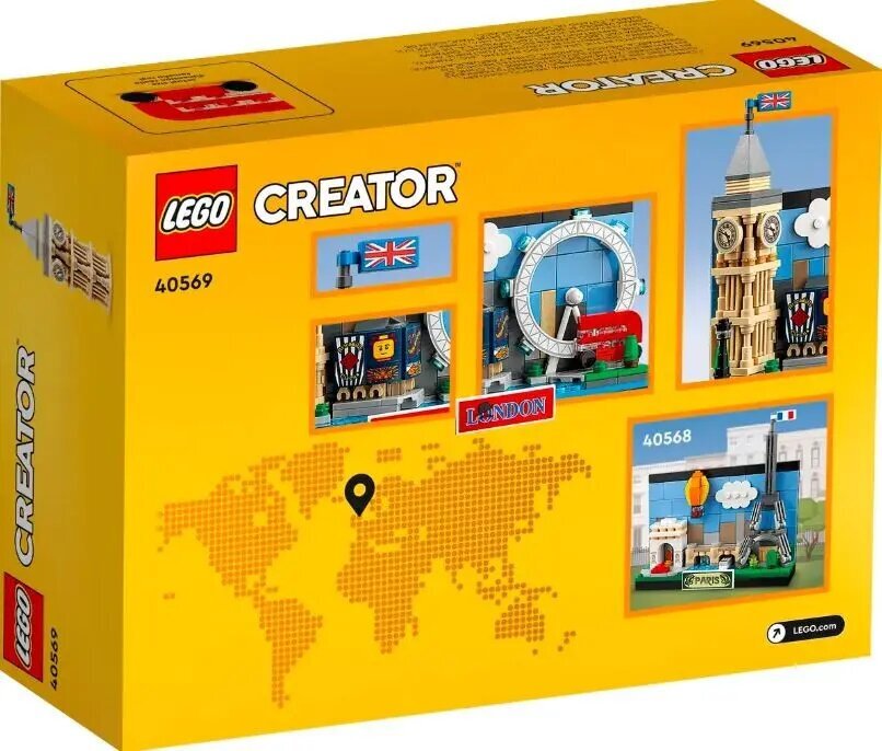 LEGO Creator 40569 Pastkarte no Londonas, 277d. цена и информация | Konstruktori | 220.lv