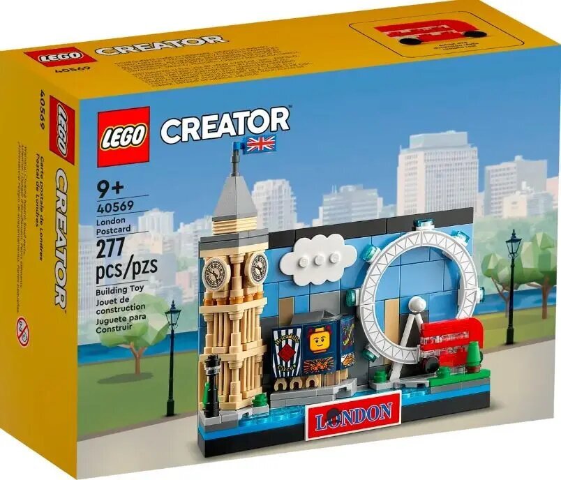 LEGO Creator 40569 Pastkarte no Londonas, 277d. цена и информация | Konstruktori | 220.lv