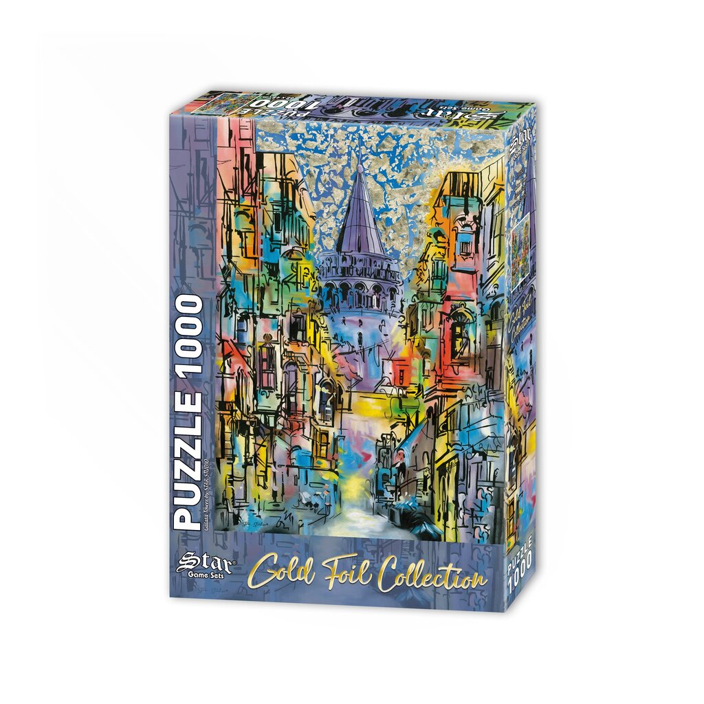 Puzle Star-Puzzle Galatas tornis, 1000 d. цена и информация | Puzles, 3D puzles | 220.lv