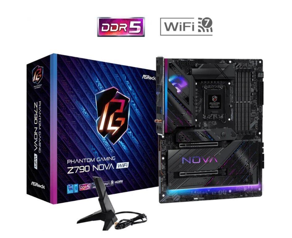 ASRock Z790 Nova WiFi cena un informācija | Mātesplates | 220.lv