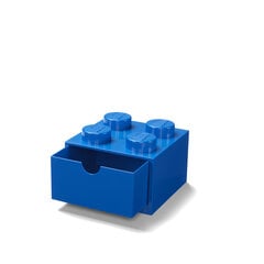 Lego rotaļlietu kaste, zila цена и информация | Ящики для вещей | 220.lv